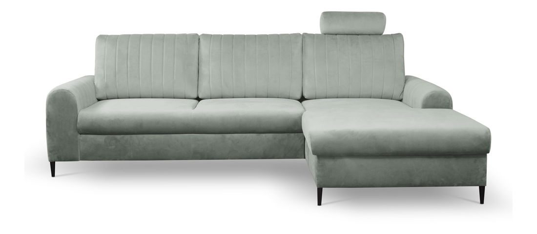 Rohová sedací souprava Monique (šedá) (P)