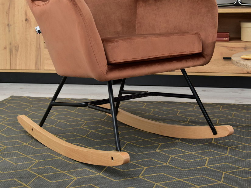 Křeslo Nese (měděná + buk černý)