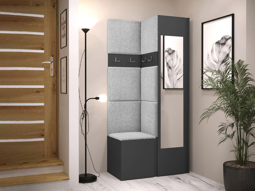 Předsíň Tovenaz XXV (grafit + béžová)