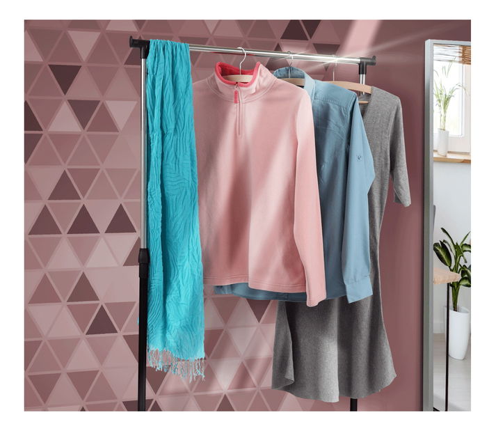 Pojízdný věšák Delfino (černá)