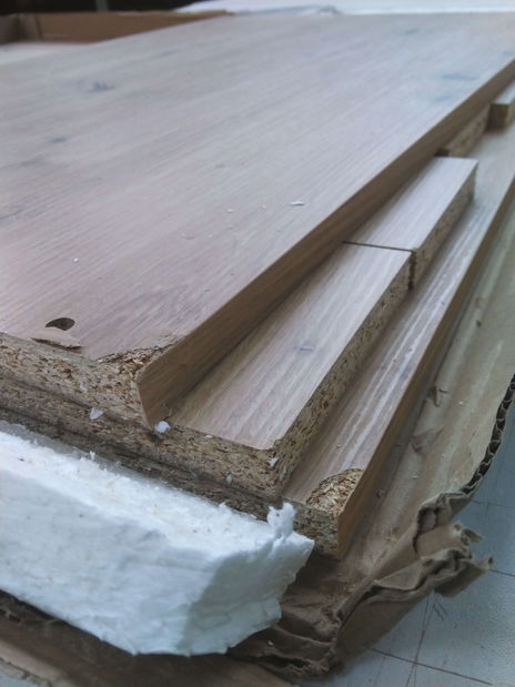 Dolní kuchyňský regál Miraluna (dub artisan) *bazar