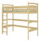 Patrová dětská postel 180x80 cm Milo (s roštem a matrací) (borovice)