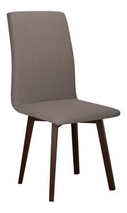 Jídelní židle Tokio II (taupe + ořech)
