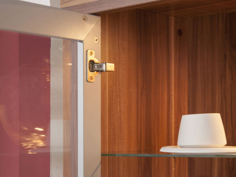 Barová skříňka Decodom Kanary Typ 10 švestka + vanilka (s osvětlením)