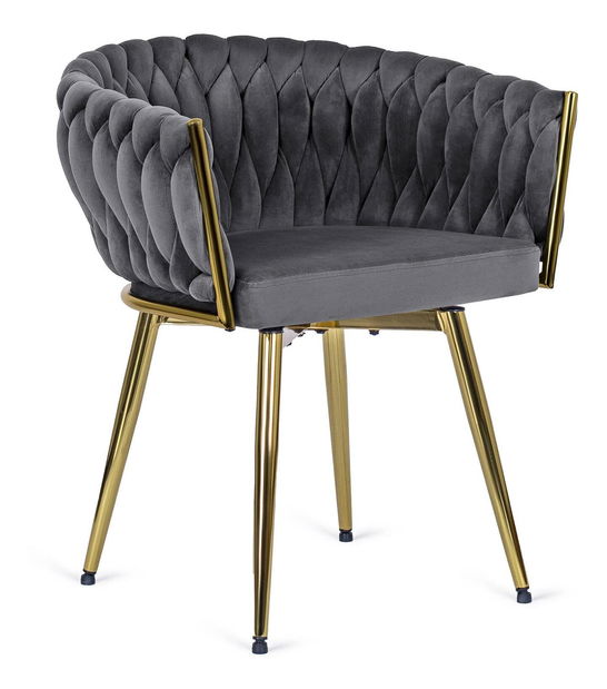 Jídelní židle Rebeldes (šedá)