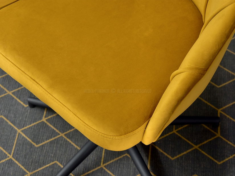 Kancelářská židle Leezare (zlatá)