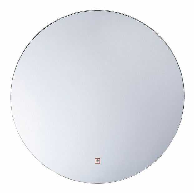 Nástěnné zrcadlo Cindy (stříbrná)