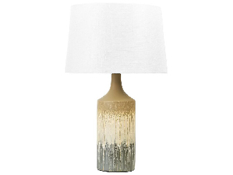 Stolní lampa Cassie (béžová)