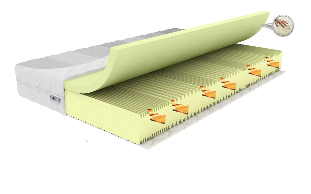 Pěnová matrace Smartex 140x200 cm (T4) (potah Lux Vital)