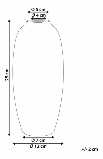 Váza Mutza (bílá)