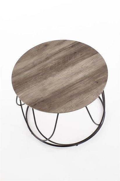 Konferenční stolek Neva (ořech + černá)