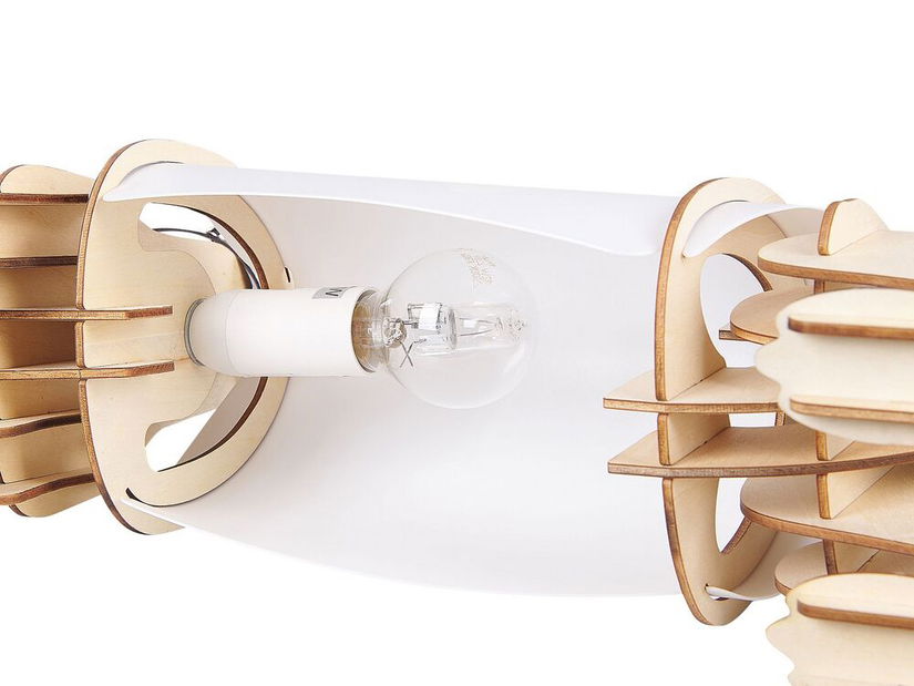 Stolní lampa Louza (světlé dřevo)