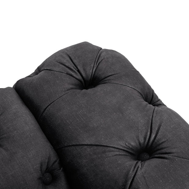Pohovka trojsedačka Soletto 3 (černá)