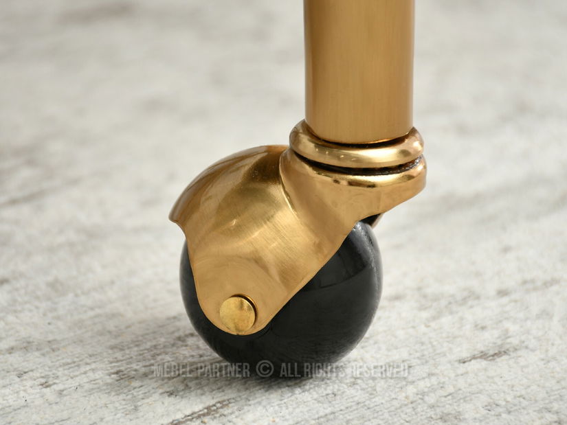 Židle Carma B (písková + zlatá)