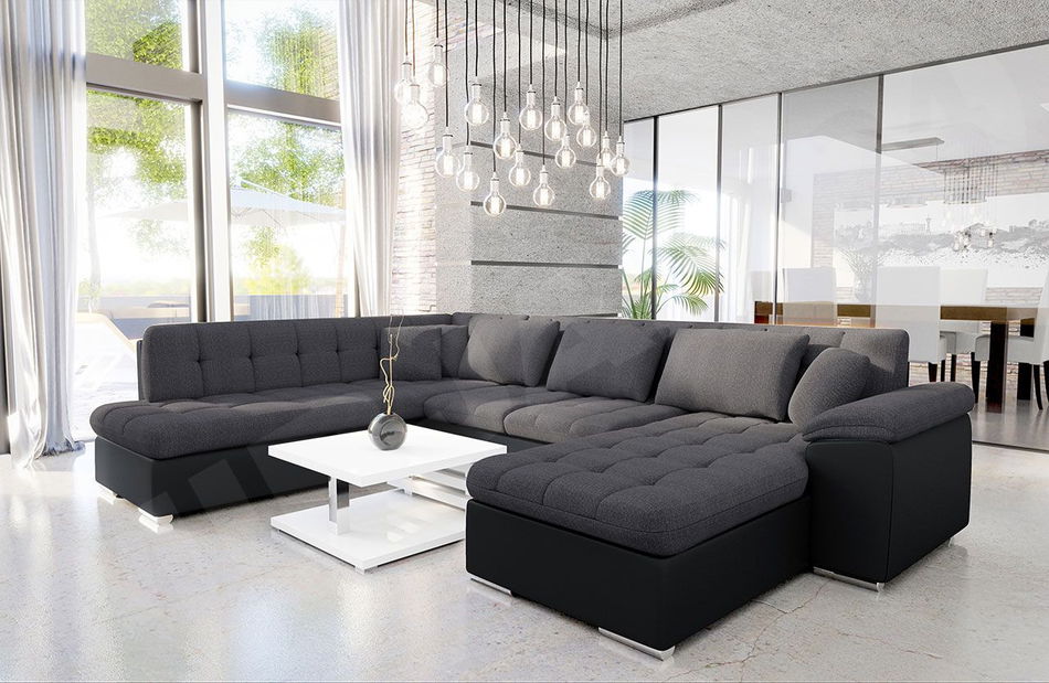 Rohová sedací souprava Talia (rezavá)