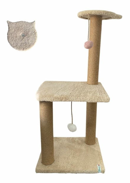 Škrabadlo pro kočky Tinka (šedá)