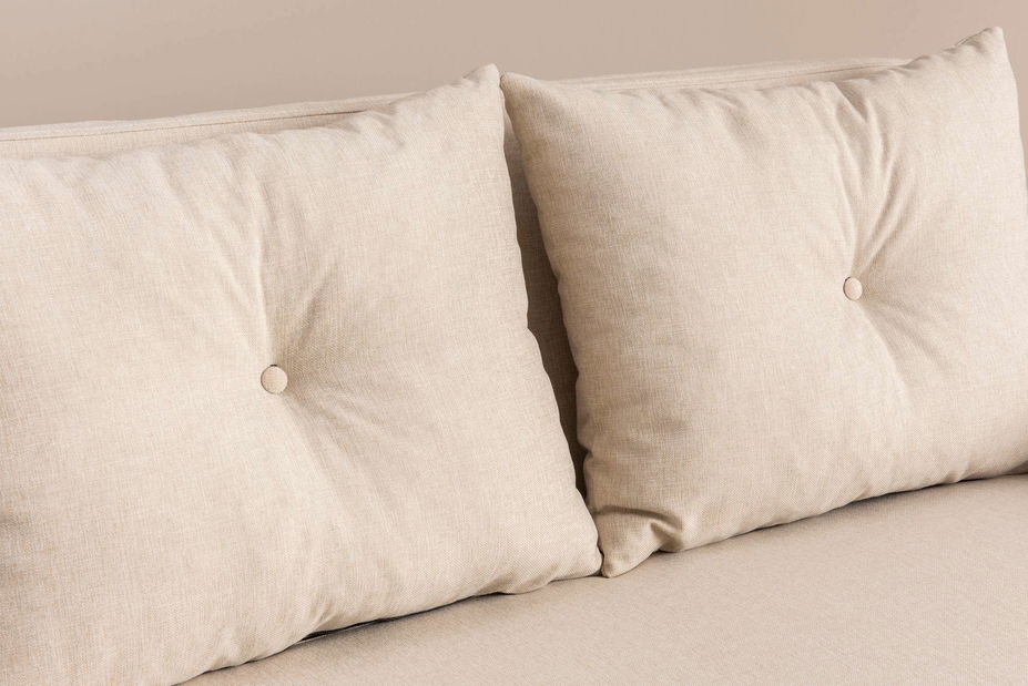 Pohovka dvousedačka Como P (krémová)