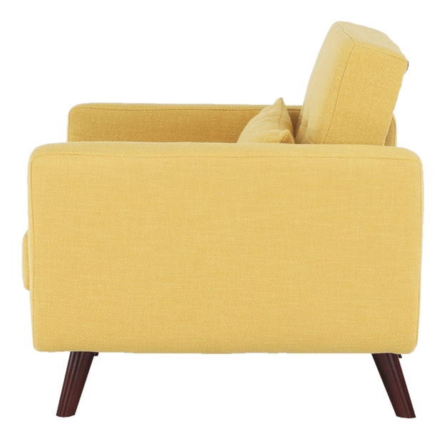 Rozkladací krěslo Alestra (hořčicová)