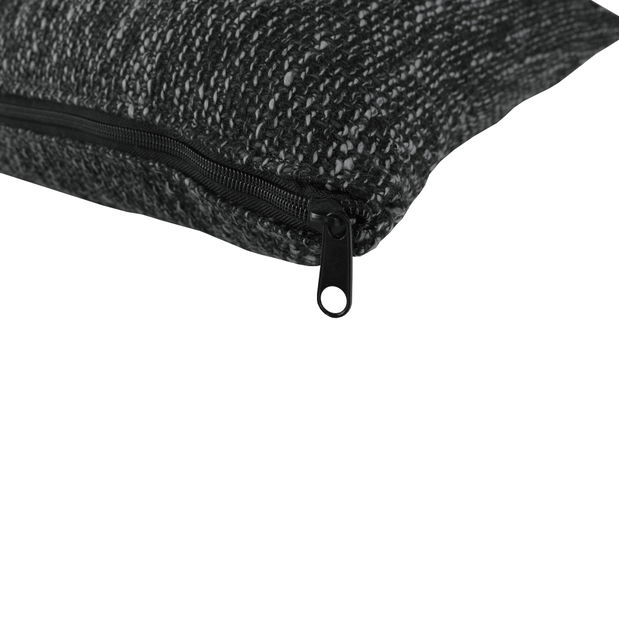 Rohová sedací souprava Gisoil (černá)