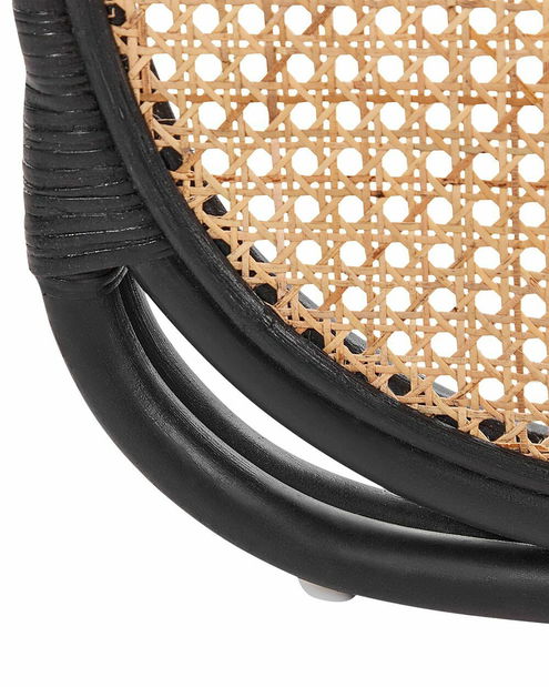 Paraván Chantall (přírodní + černá)