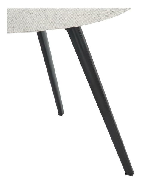 Jídelní židle Halmare (šedá + černá)