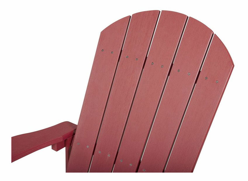 Zahradní houpací křeslo Adiro (červená)