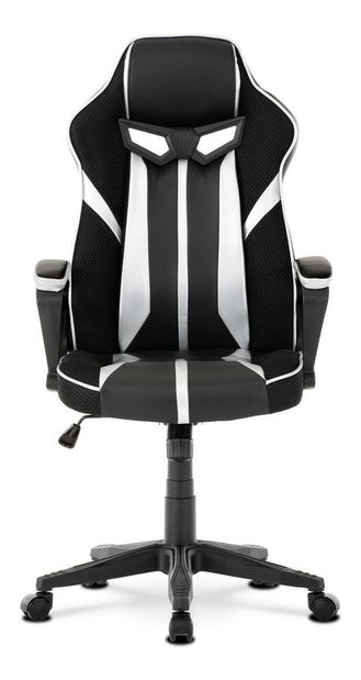 Herní křeslo Philips (stříbrná + černá)