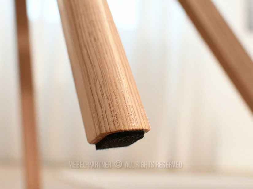 Židle Doris (béžová + dub)