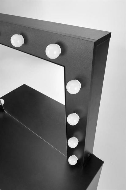 Toaletní stolek Hektor (černá)