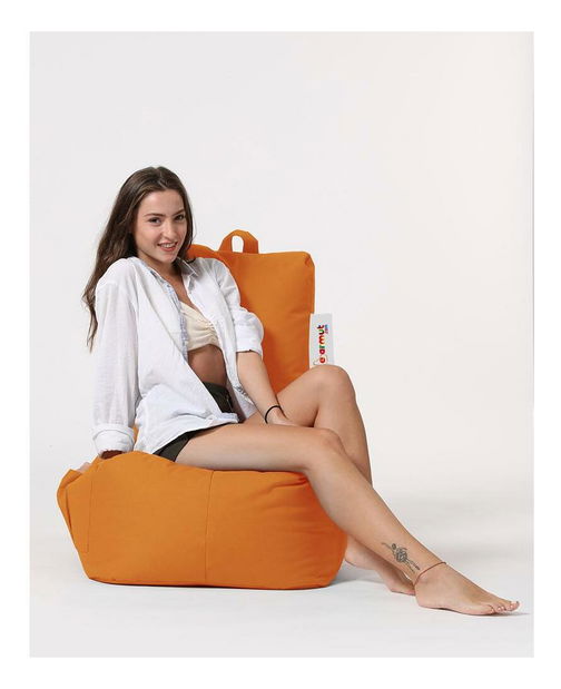 Sedací pytel Dust (oranžová)