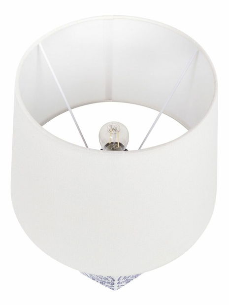 Stolná lampa Beliani- Marza (biela)