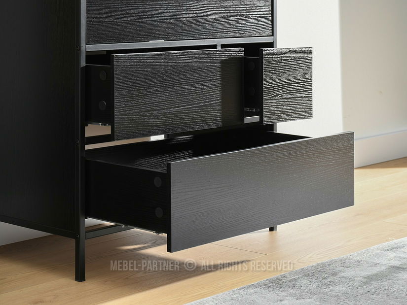 Komoda Samboan (černá)