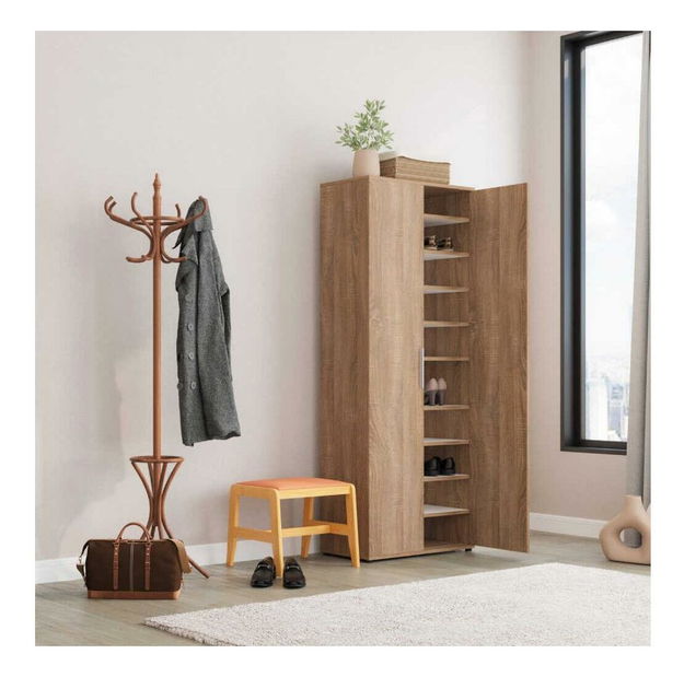 Botník (skříňka na boty) Skye 2 (ořech světlý)