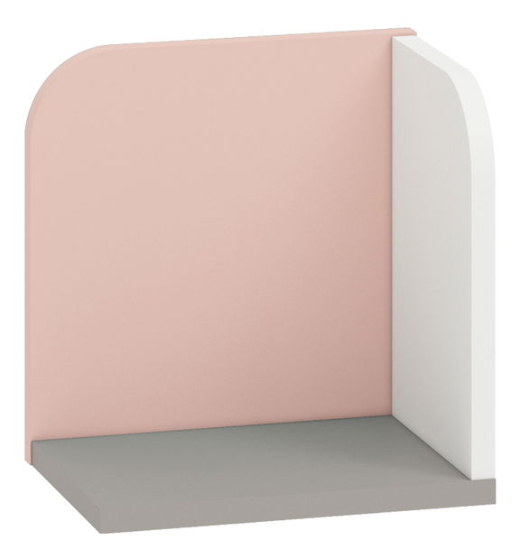 Polička Korte 16 (pudrová)