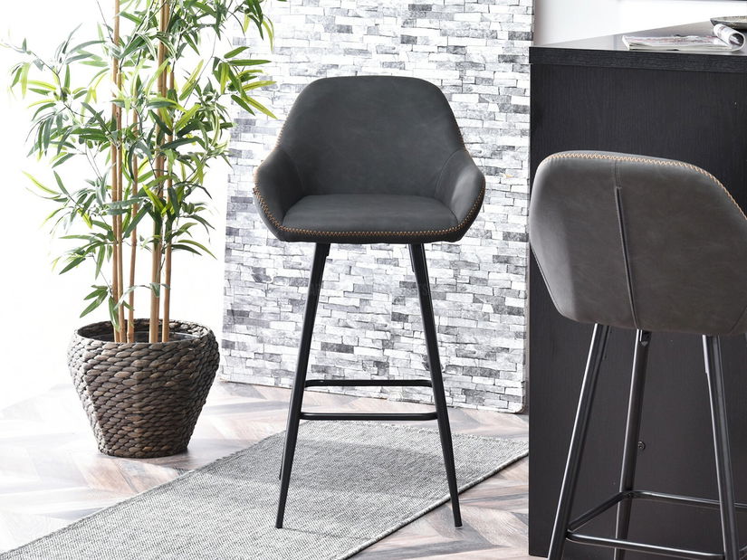 Židle Helena (grafit + černá)