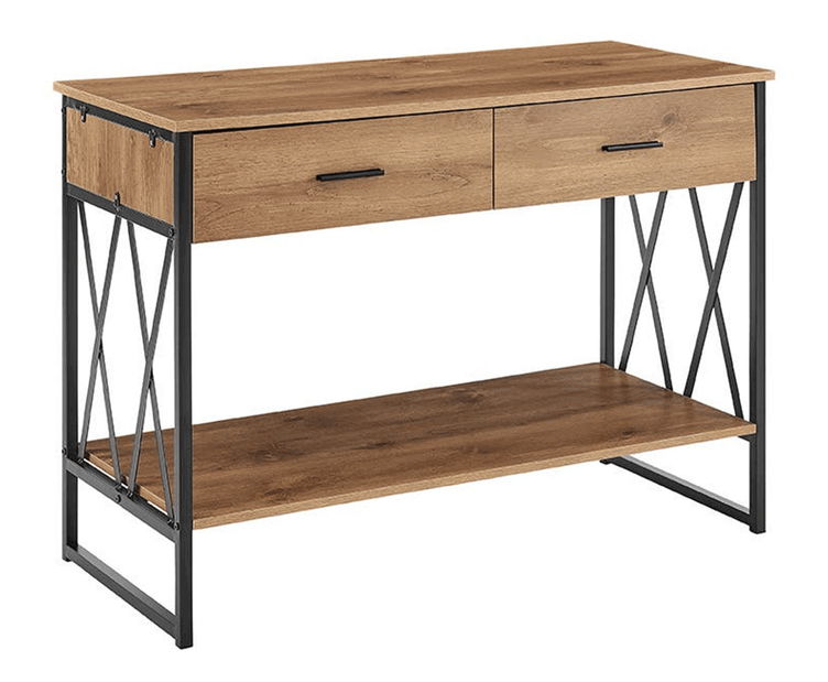 Konzolový stolek Nevada (dub + černá)