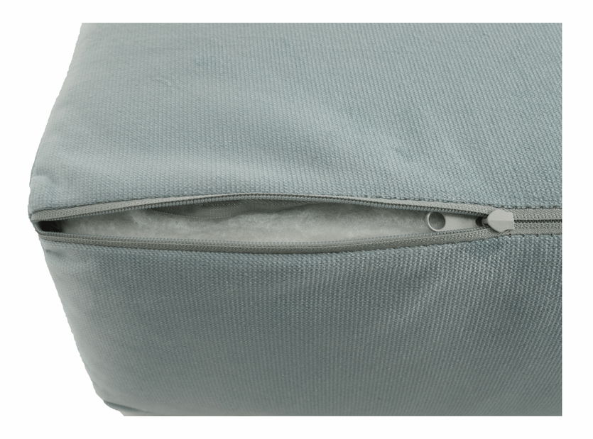 Relaxační křeslo Merina (mentolová + ořech)