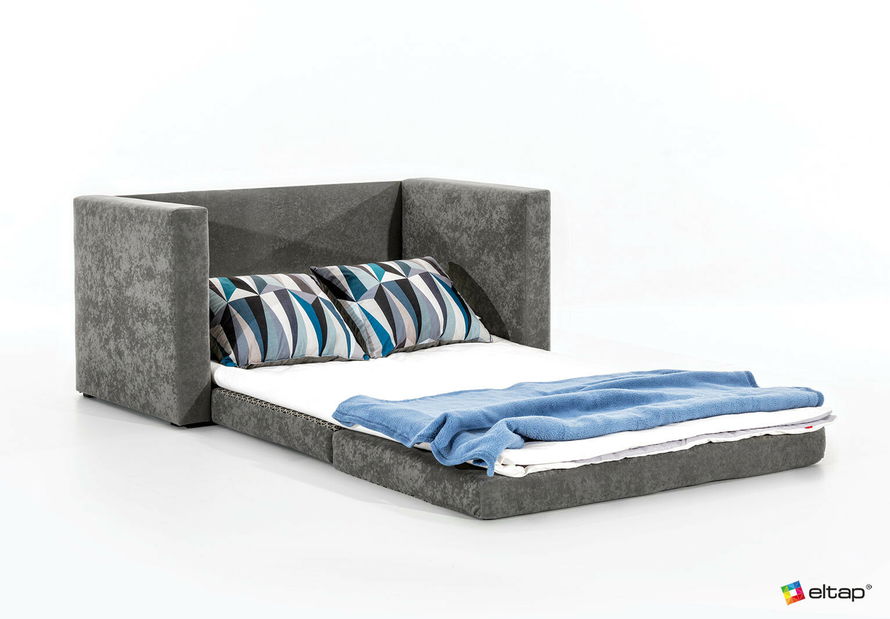 Pohovka dvojsedačka Navase (světlešedá)