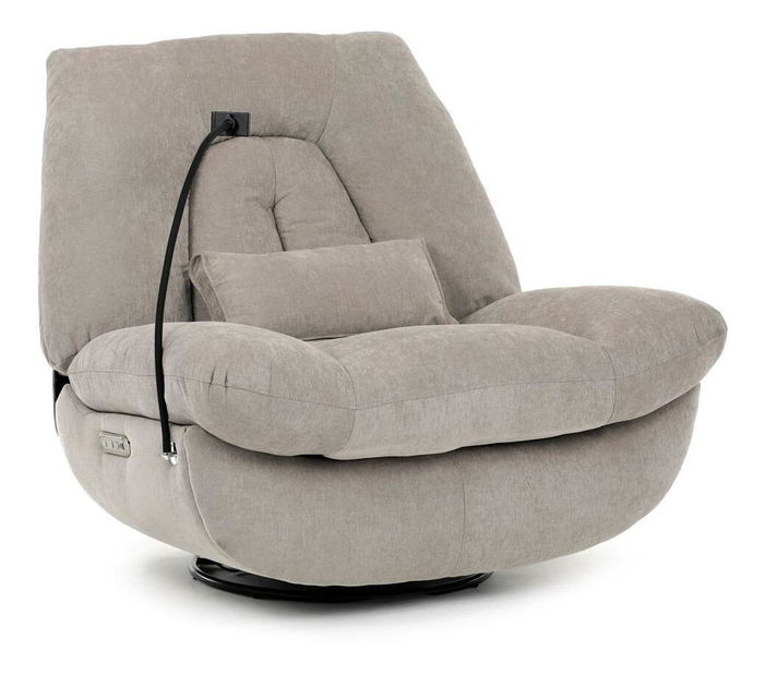Polohovací křeslo Tratado (lanýžová)
