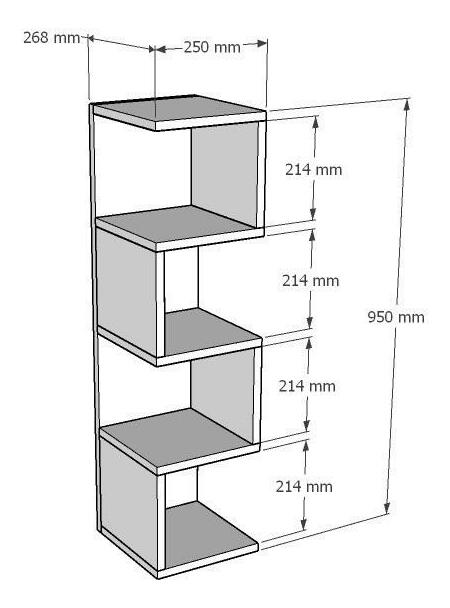 Regál Alfa (bílá)