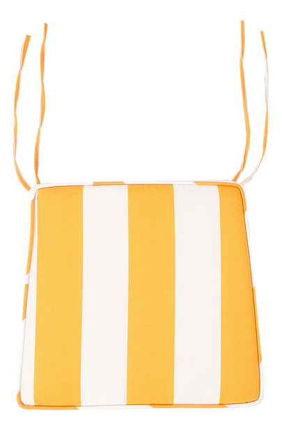 Sada 2 ozdobných polštářů Terno (žlutá + bílá)