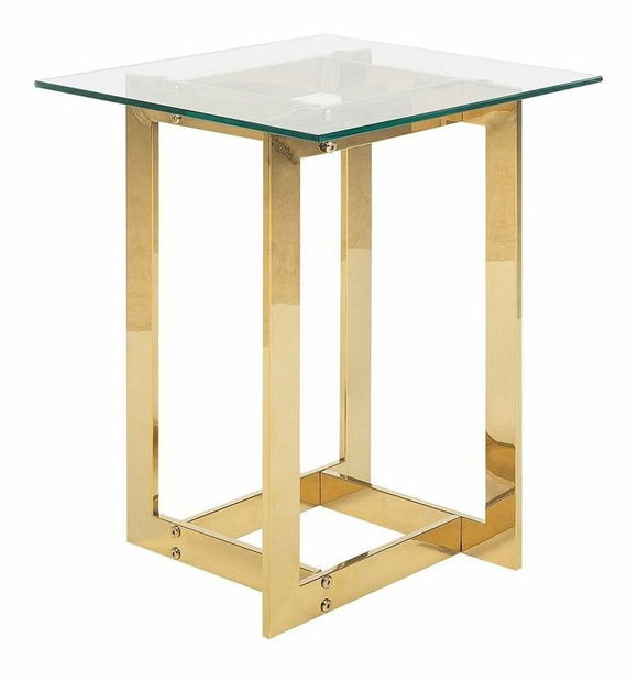 Stolek Cusco (zlatá)