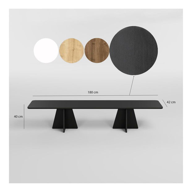 Set nábytku do obývacího pokoje Kabivo (černá)