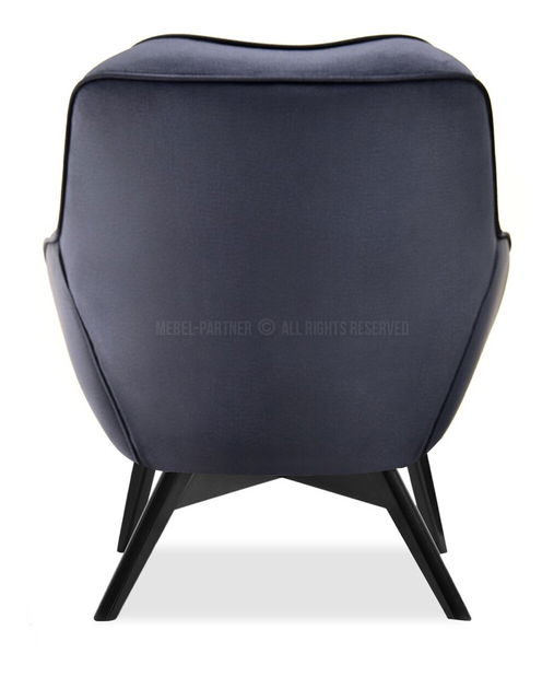 Designové křeslo Merch (grafitová)