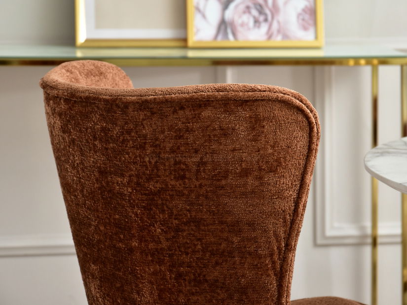 Relaxační křeslo Selteke (zlatá)