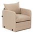 Rozkládací křeslo Sagoretti (béžová)
