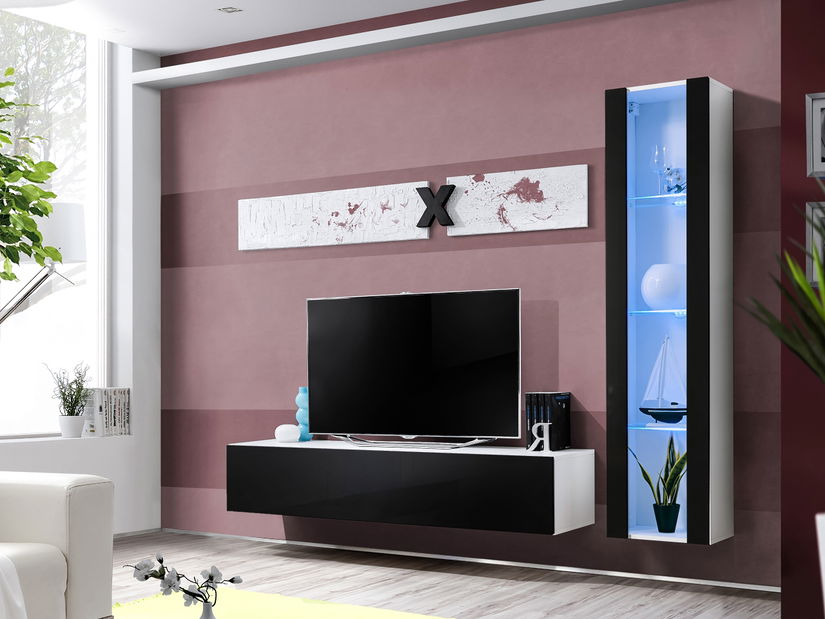 Obývací stěna Ashwell 25 WS AI G2 (s osvětlením)