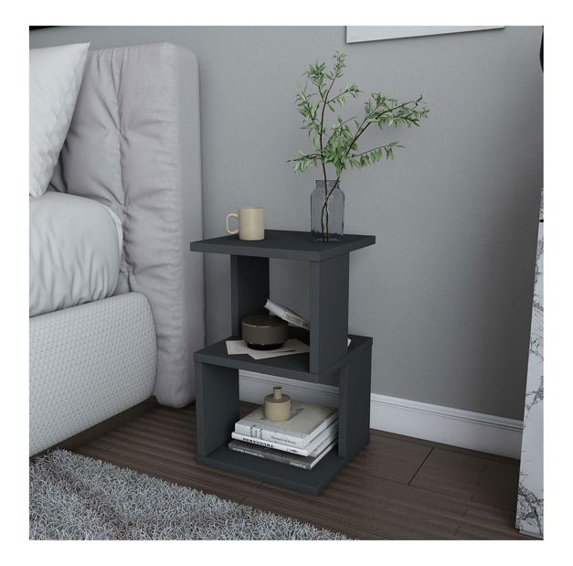 Noční stolek Caramello (antracit)