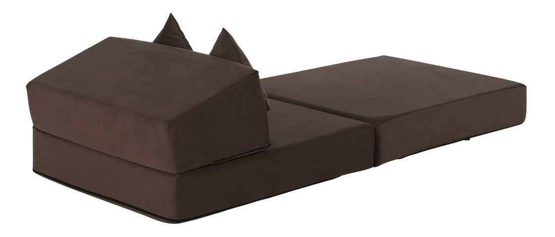 Rozkládací křeslo Plantearan (hnědá)