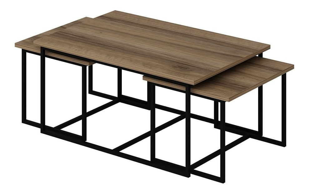 Set konferenčních stolků Lavenda (Ořech)